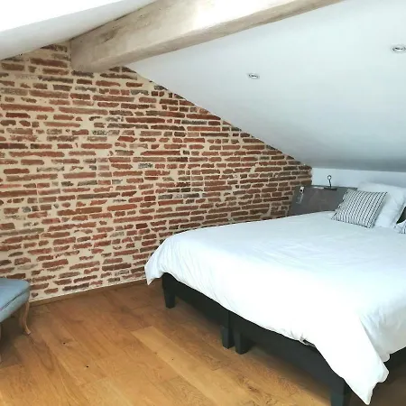 アパート Les Toits Du Capitole - Loft De Standing 60 M2 - Parking En Option トゥールーズ