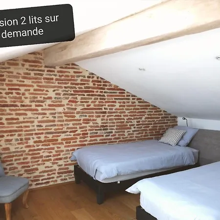 Les Toits Du Capitole - Loft De Standing 60 M2 - Parking En Option * Тулуза